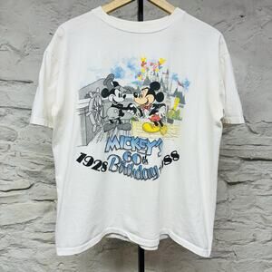 Vintage 1988 Mickeys 60th Birthday Walt Disney Tee Single Stitch Mickey Mouse